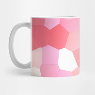 Mosaic Pattern Rose Colors Mug